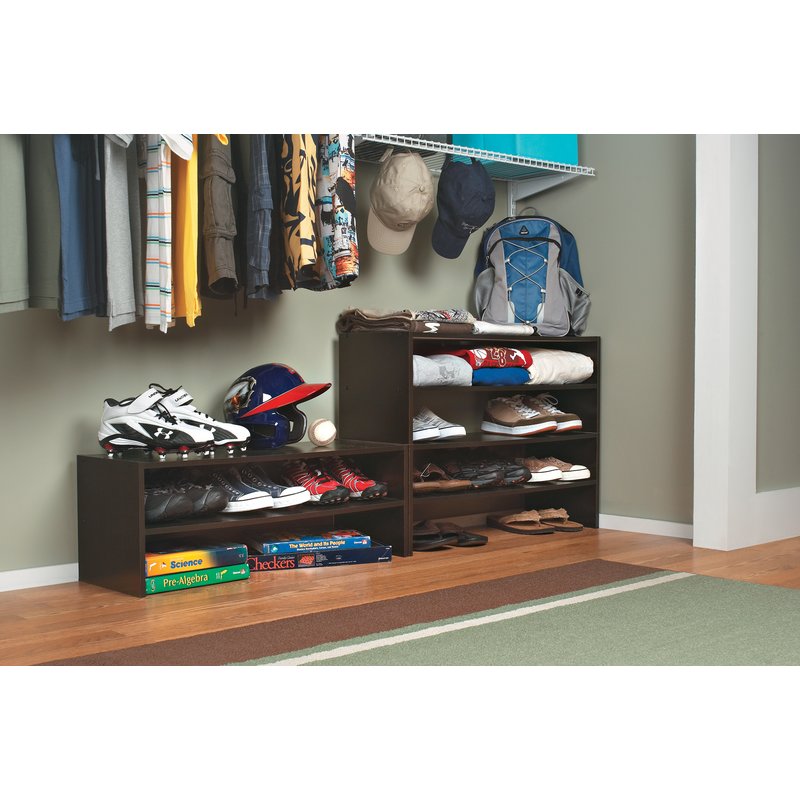 ClosetMaid 8995 Stackable 24-Inch Wide Horizontal Organizer, Espresso